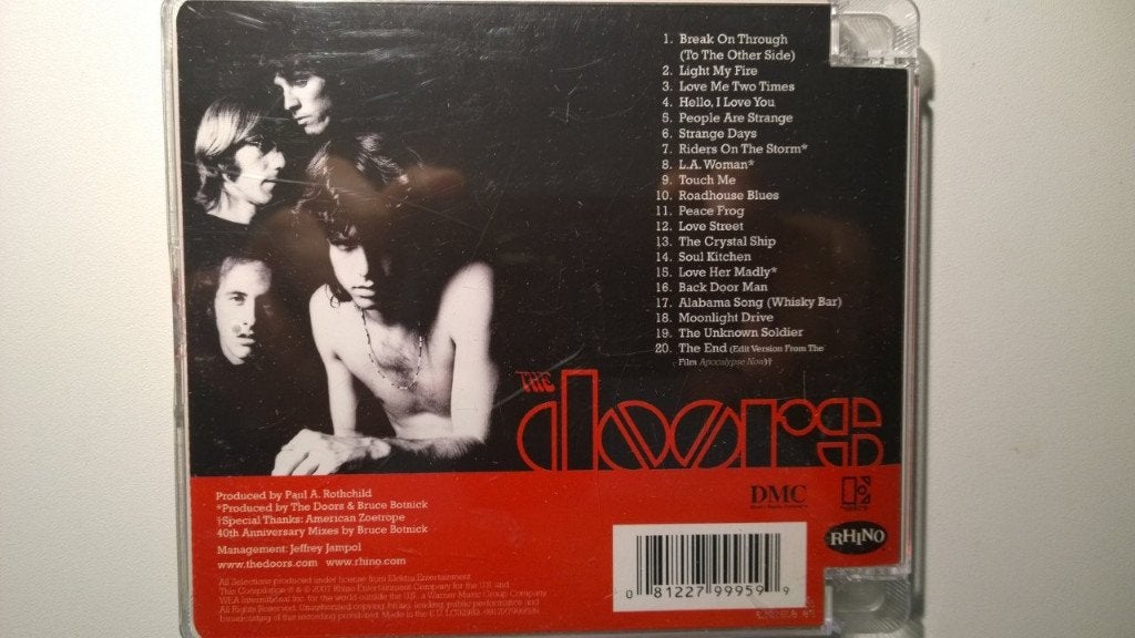 The Doors - The Very Best Of The Doors, Ophalen of Verzenden, Zo goed als nieuw, Poprock, Album