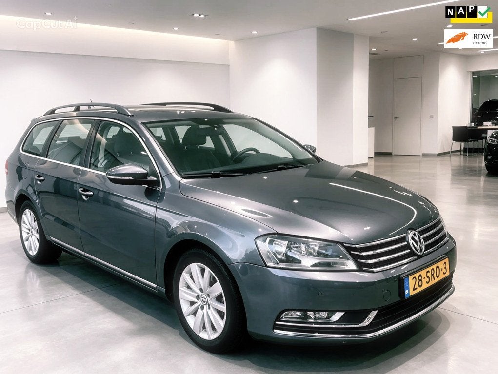 Volkswagen Passat Variant 2.0 TDI Comfortline BlueMotion, Auto's, Euro 5, Automatische klimaatregeling, 4 cilinders, Origineel Nederlands