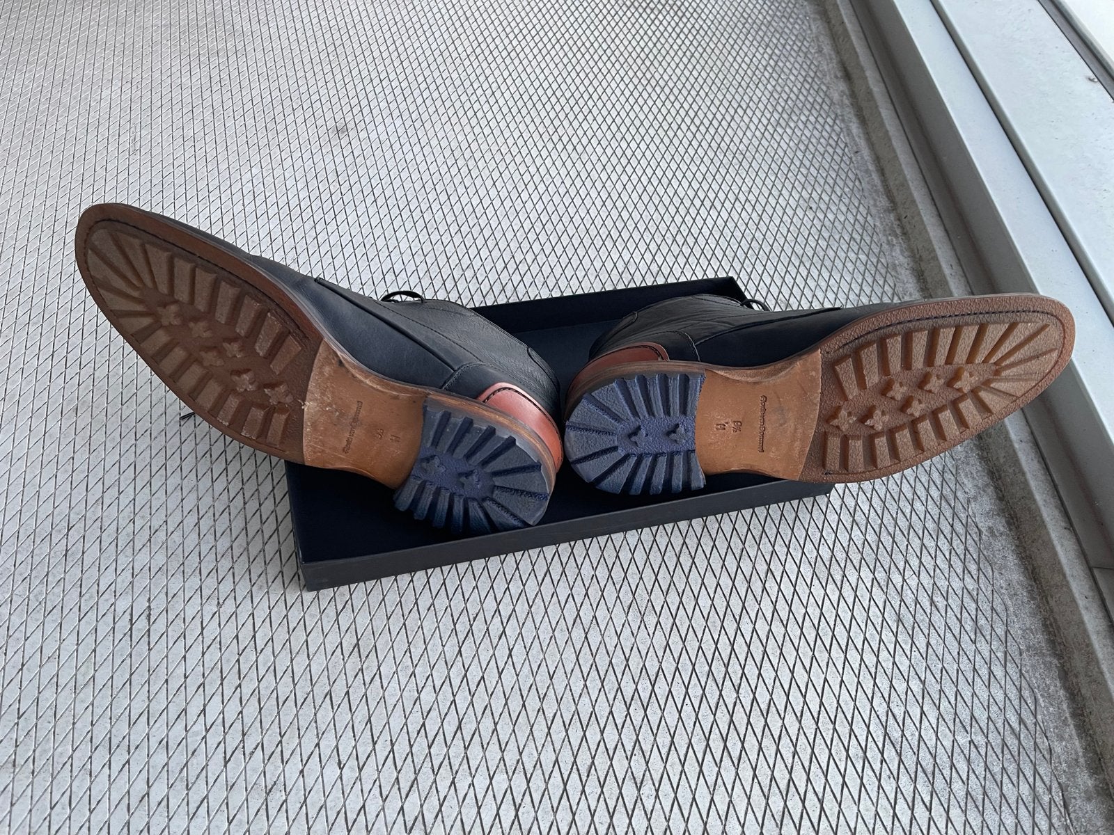 Floris van Bommel Crepi veterschoenen - Maat 45, Ophalen of Verzenden, Gedragen, Zwart, Veterschoenen