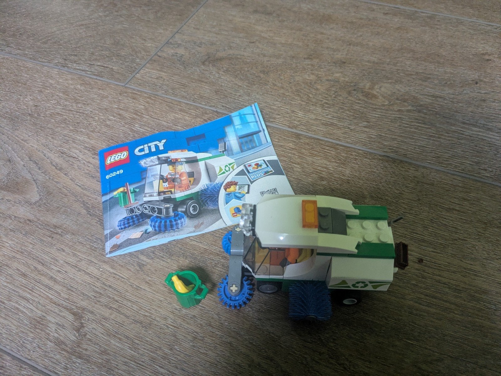 Lego City veegwagen, Ophalen of Verzenden, Zo goed als nieuw