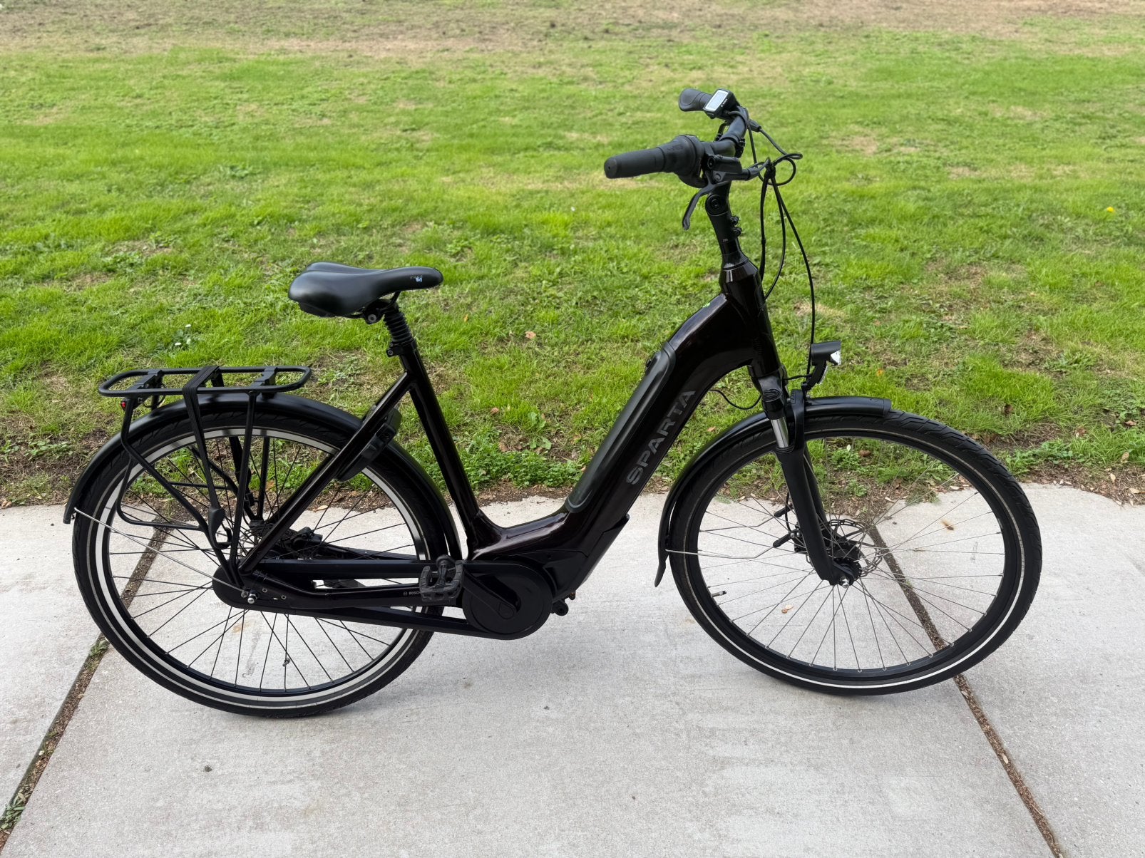 Electrische sparta c grid bosch middenmotor, Fietsen en Brommers, Ophalen, Sparta, Zo goed als nieuw, 51 tot 55 cm