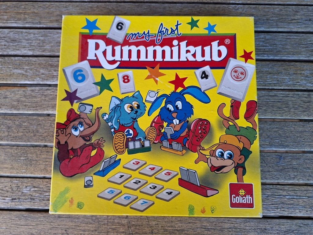 Spel : My First Rummikub !!, Ophalen of Verzenden, Gebruikt
