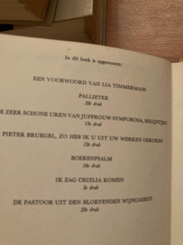 Felix Timmermans omnibus met o.a. Pallieter, Ophalen of Verzenden, Gelezen, Felix Timmermans, België