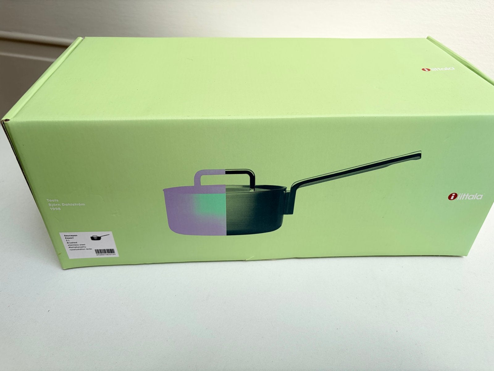 Iittala Tools 2L Steelpan - Nieuw in doos, Nieuw, Ophalen of Verzenden, Rvs, Kookpan