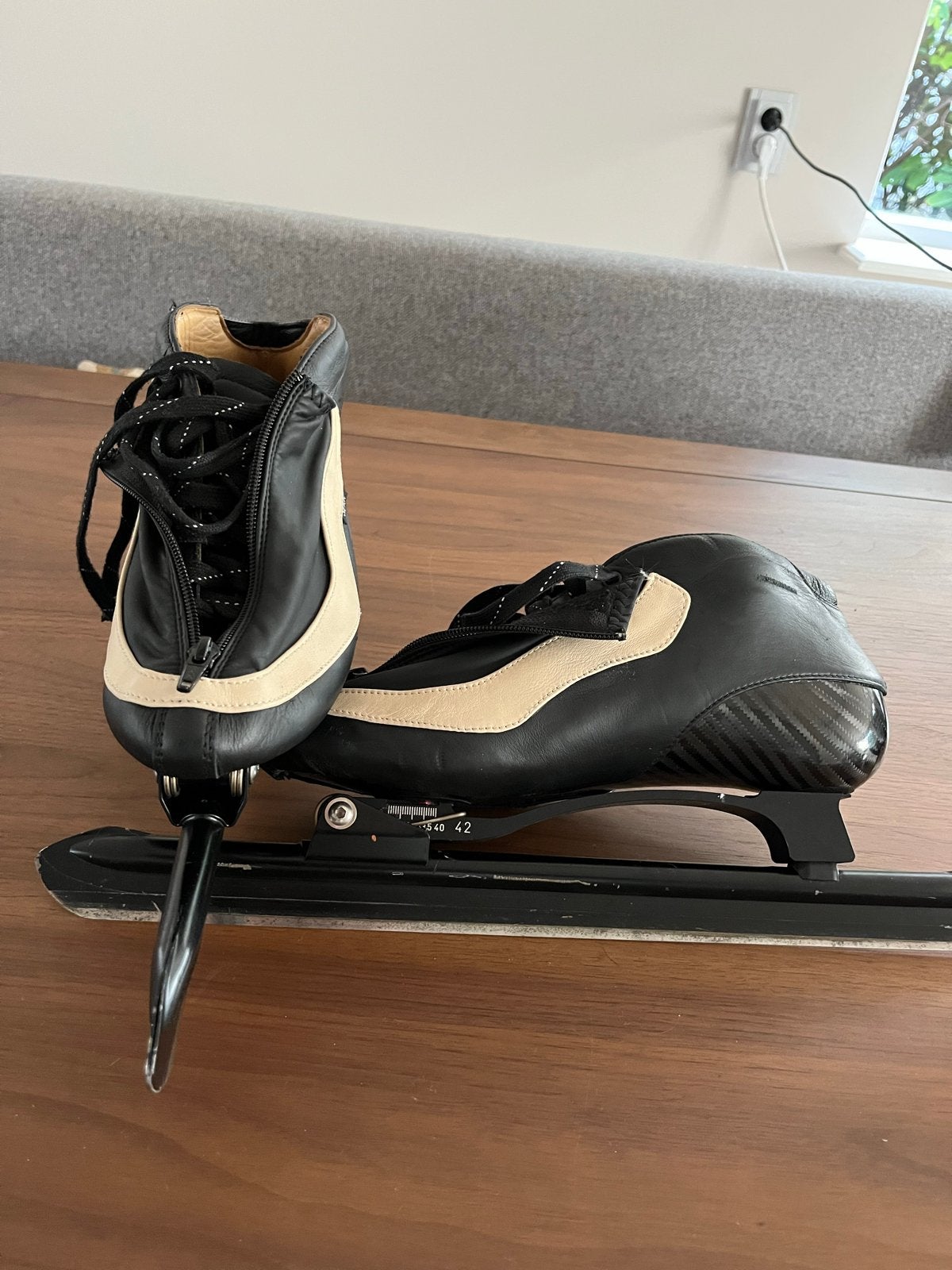 Viking Silver Klapschaatsen - Maat 43, Ophalen of Verzenden, Zo goed als nieuw, Noren, Viking