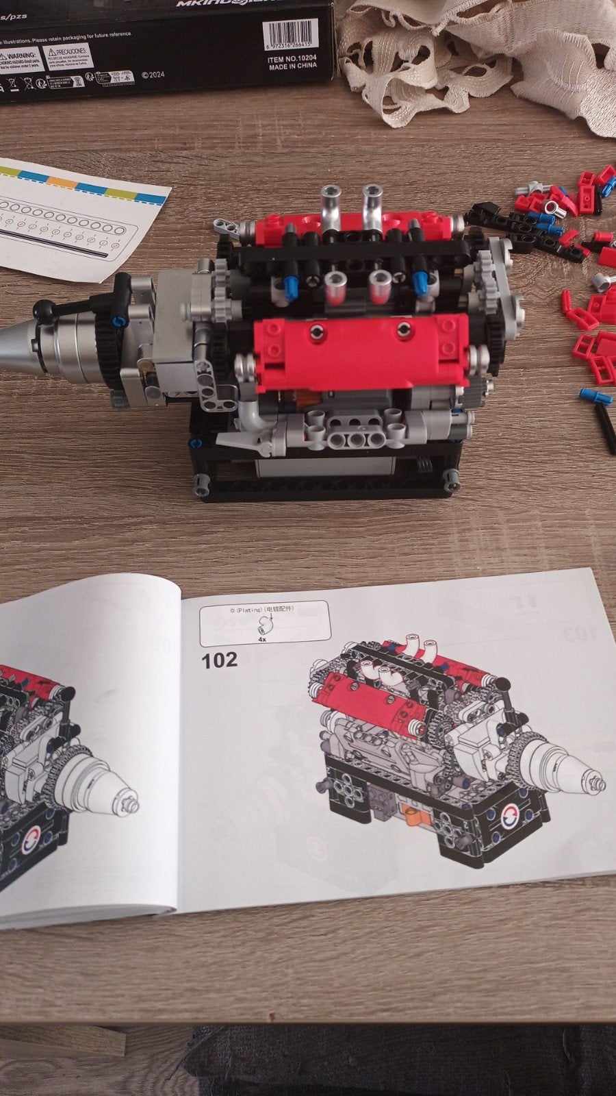 Electric moter MOC, Ophalen of Verzenden, Groter dan 1:32, Overige typen, Overige merken