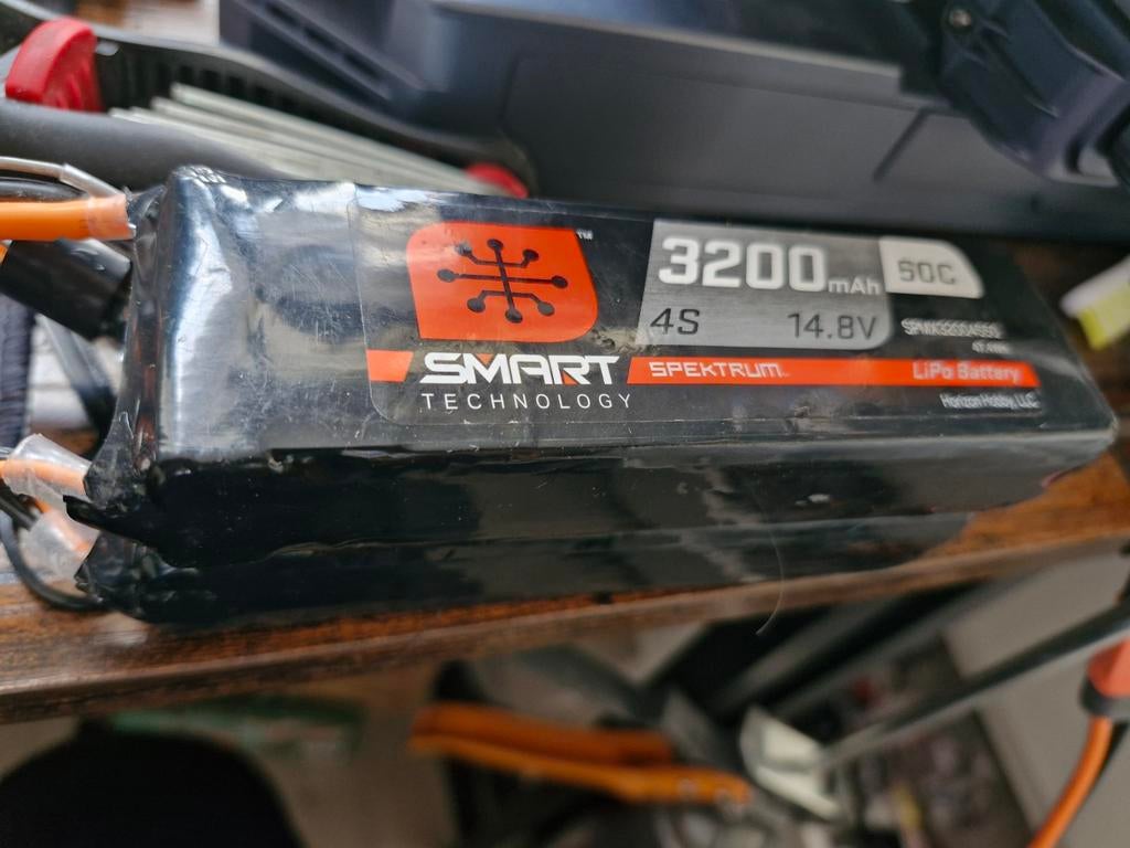 4x spektrum 4s 3200mah lipoos, Hobby en Vrije tijd, Modelbouw | Radiografisch | Vliegtuigen, Ophalen of Verzenden
