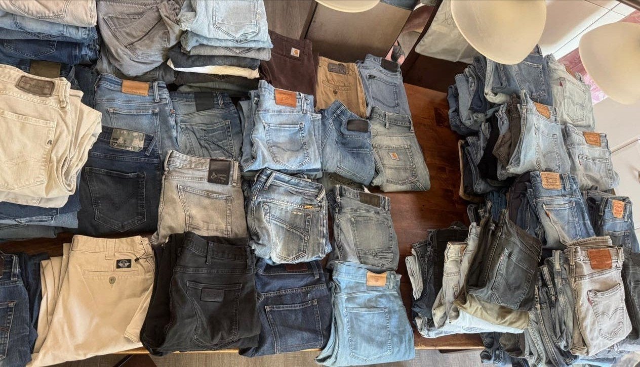 Bulk Grade B/C Jeans 141stuks  Levi’s, Hugo Boss, Replay, Ophalen, Gedragen, Overige kleuren, Overige jeansmaten
