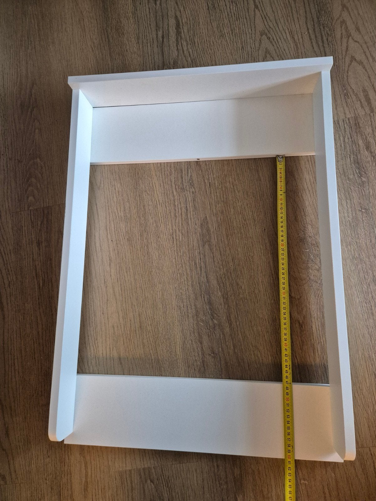 Aankleedblad voor commode - ruimtebesparend, Minder dan 75 cm, 50 tot 70 cm, Zo goed als nieuw, Opstaande rand