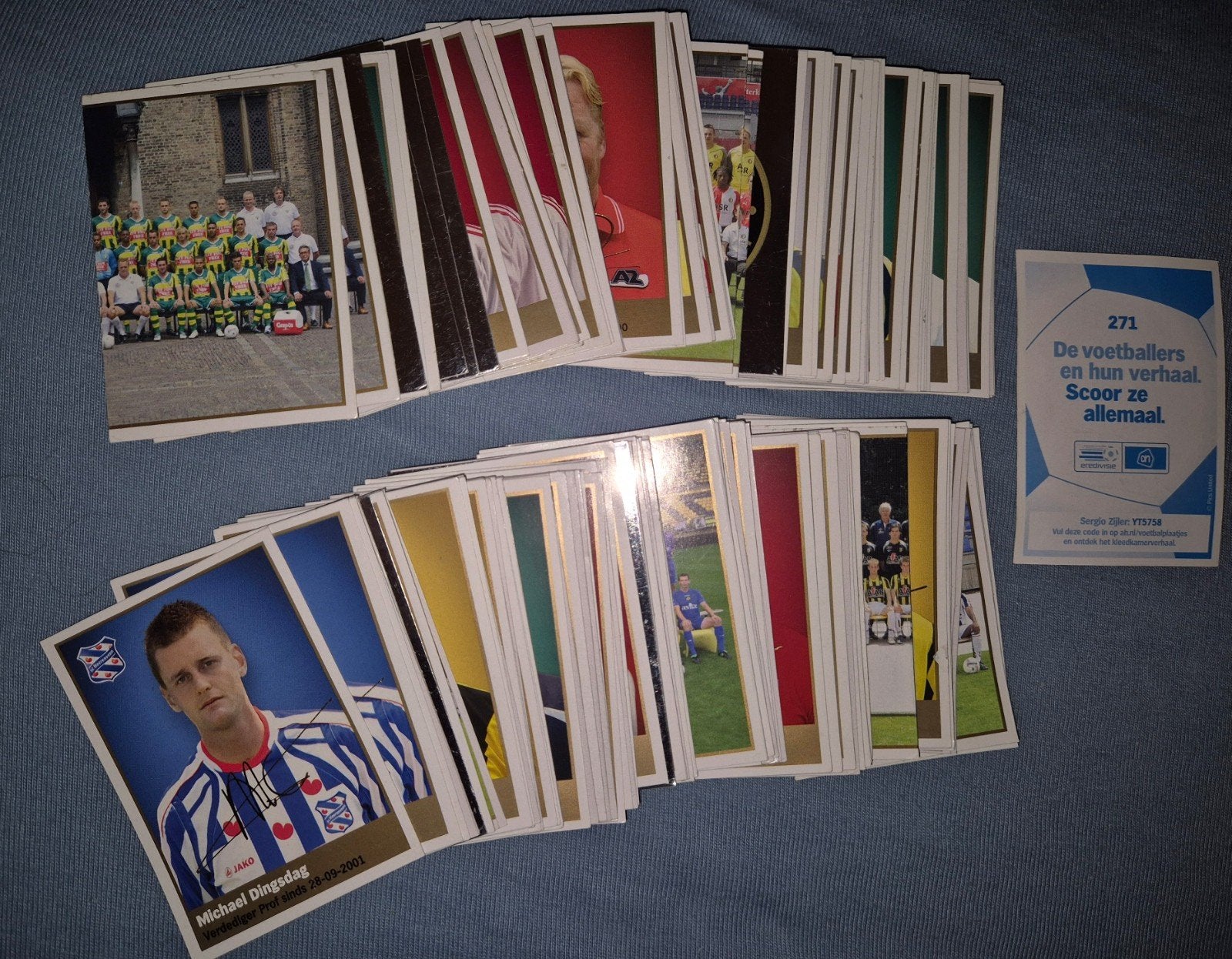 AH Eredivisie Voetbalplaatjes 2009-2010, Verzenden, Nieuw, Stickers en Plaatjes