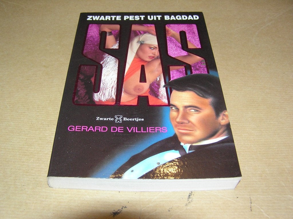 Zwarte pest uit Bagdad SAS - Gerard de Villiers, Ophalen of Verzenden, Zo goed als nieuw, Gerard de Villiers
