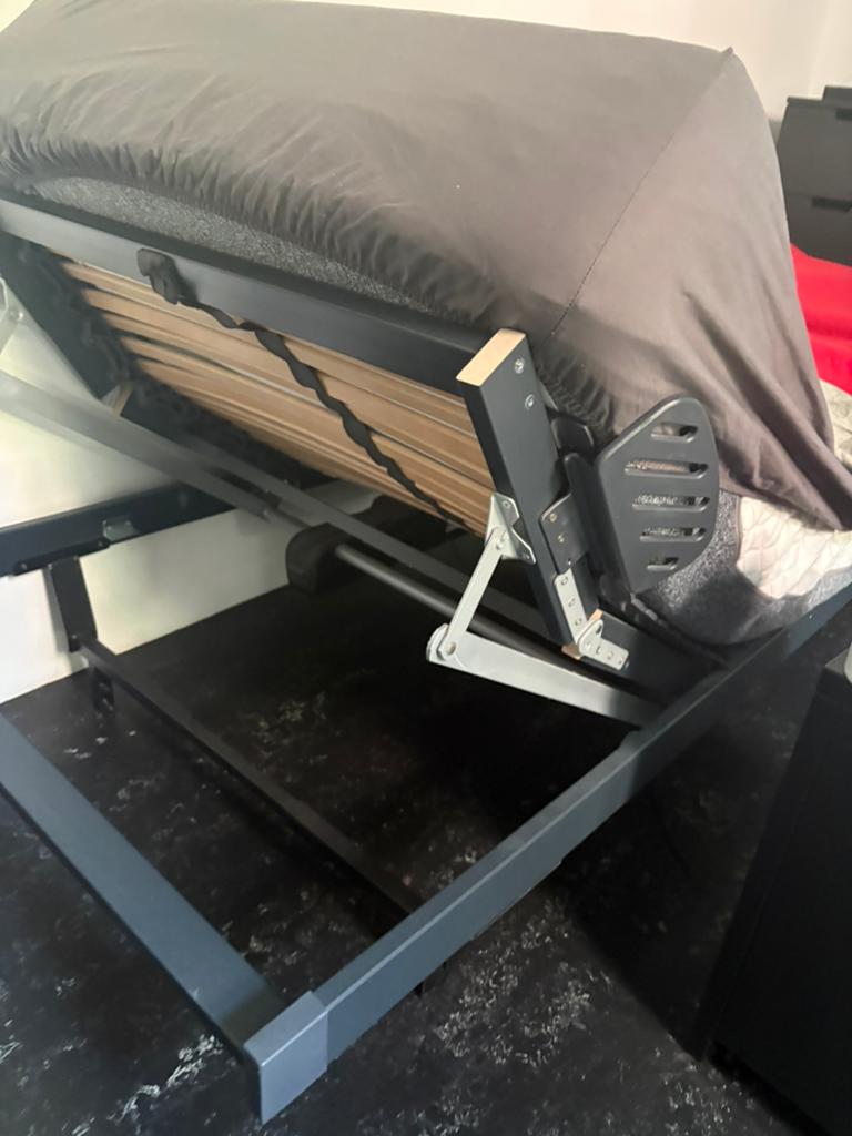 Zelfdragende potenset voor lattenbodem, Ophalen, Gebruikt, 90 cm, Eenpersoons