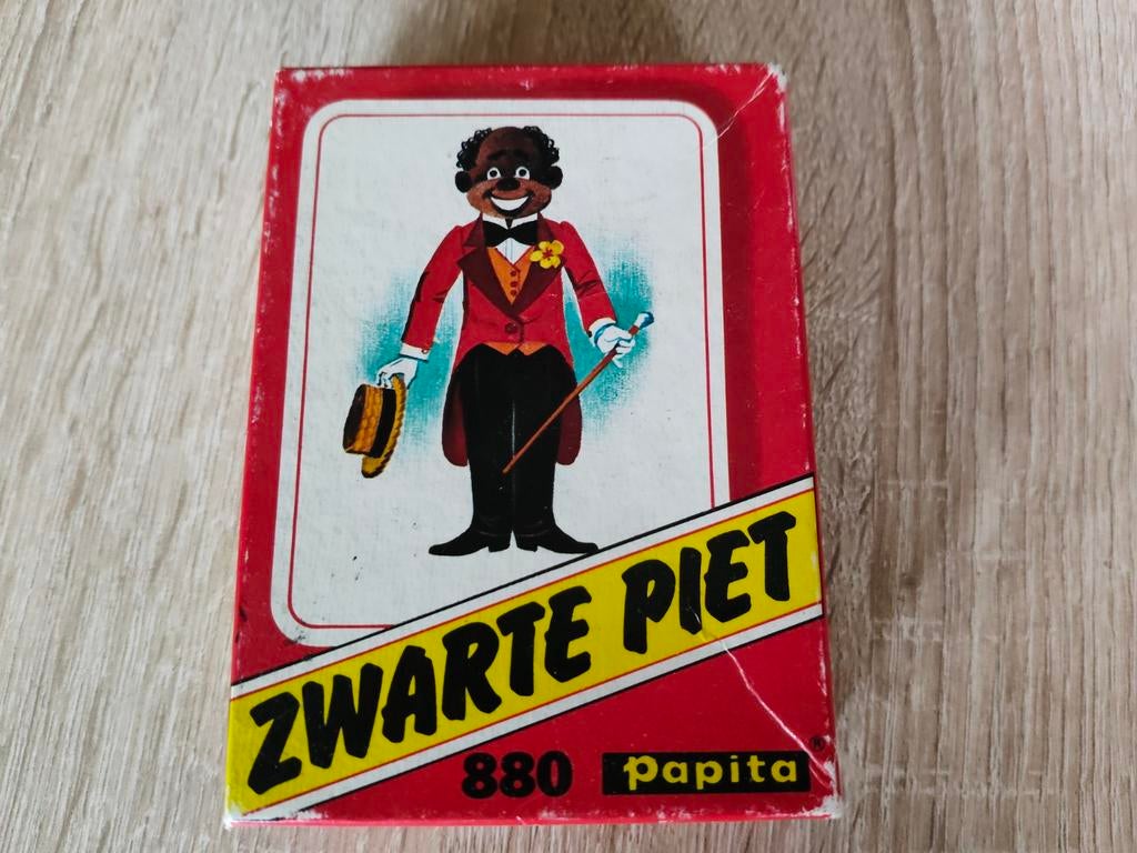 Vintage Zwarte Piet kaartspel Papita 880, Vijf spelers of meer, Ophalen of Verzenden, Gebruikt, Papita