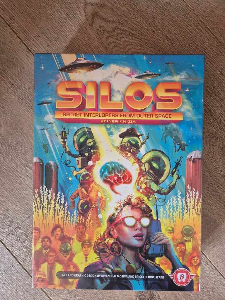 SILOS Kickstarter + Crop Circles Expansion – SEALED, Een of twee spelers, Ophalen of Verzenden, Nieuw