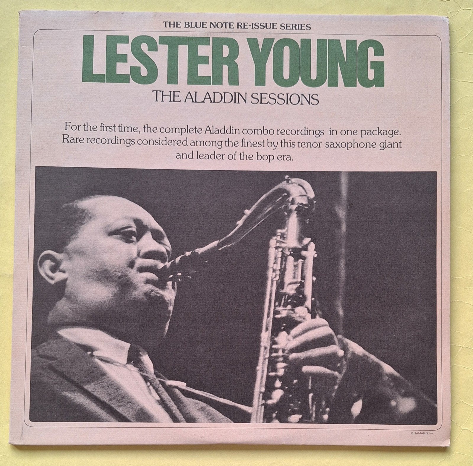 Lester Young - The Aladdin Sessions (Blue Note Re-Issue)2xlp, Cd's en Dvd's, Reissue, Ophalen of Verzenden, Zo goed als nieuw