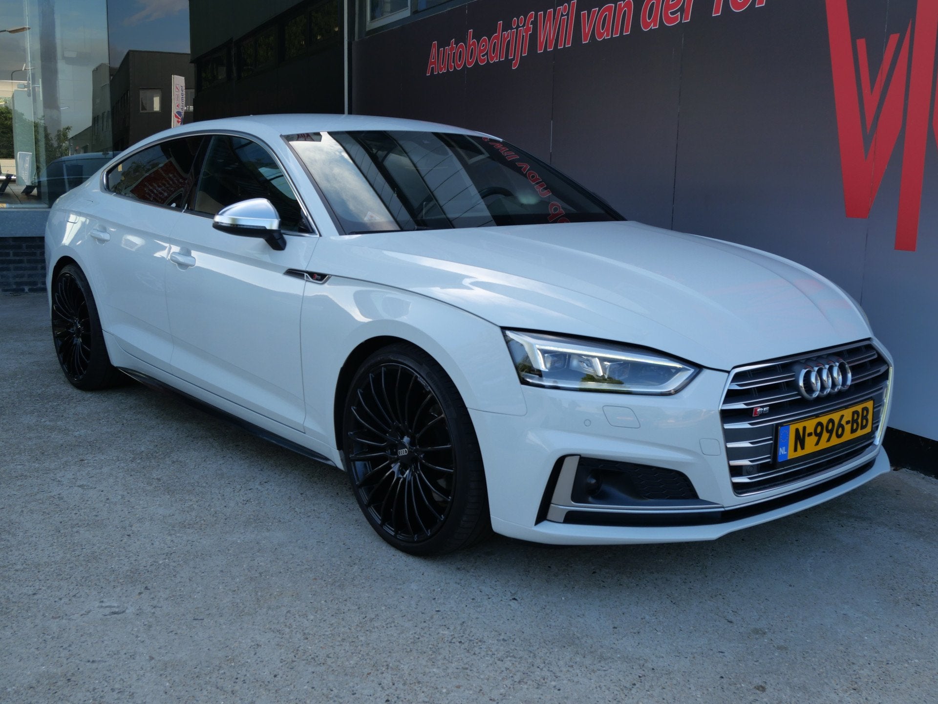 Audi S5 Sportback 3.0 TFSI QUATTRO | MASSAGE | B&O | CARPLAY, Auto's, Audi, Gebruikt, 2995 cc, Wit, Vierwielaandrijving