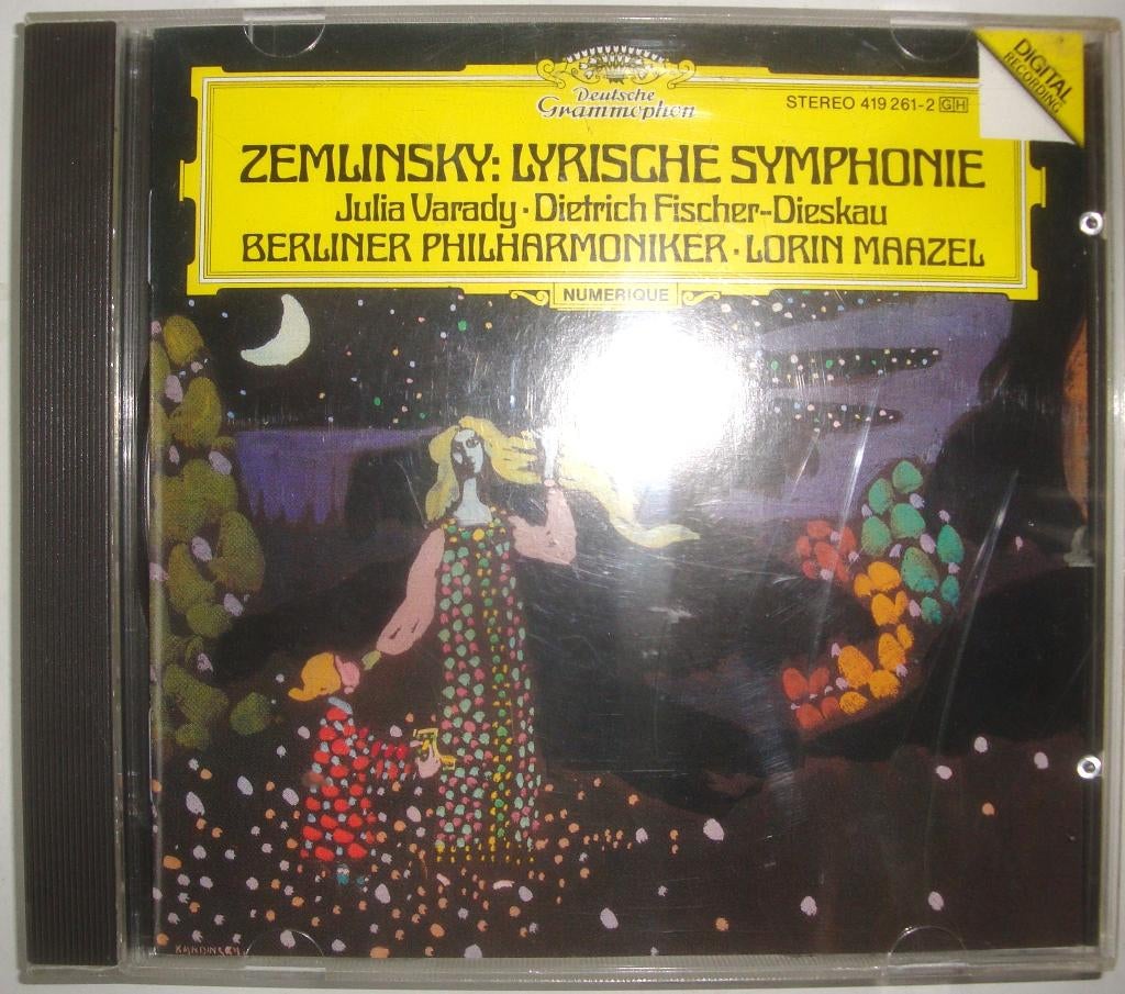 CD Alexander Zemlinsky Lyrische Symphonie, Ophalen of Verzenden, Modernisme tot heden, Zo goed als nieuw, Orkest of Ballet