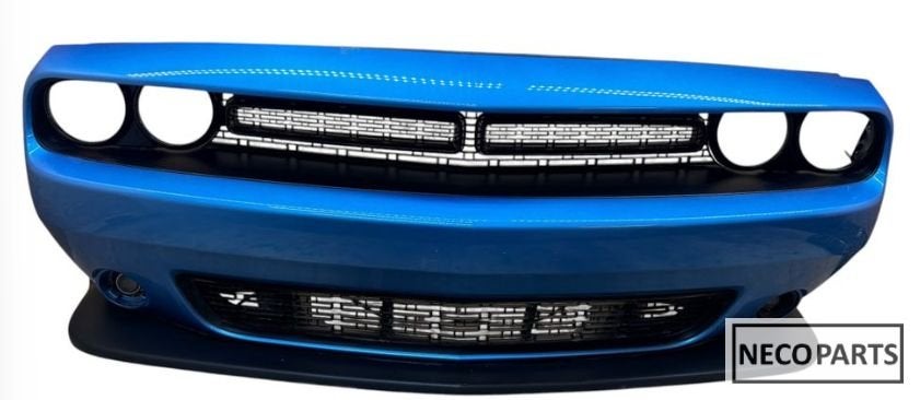 DODGE CHALLENGER VOORBUMPER BUMPER ORIGINEEL ALLES LEVERBAAR, Gebruikt, -, Voor, -