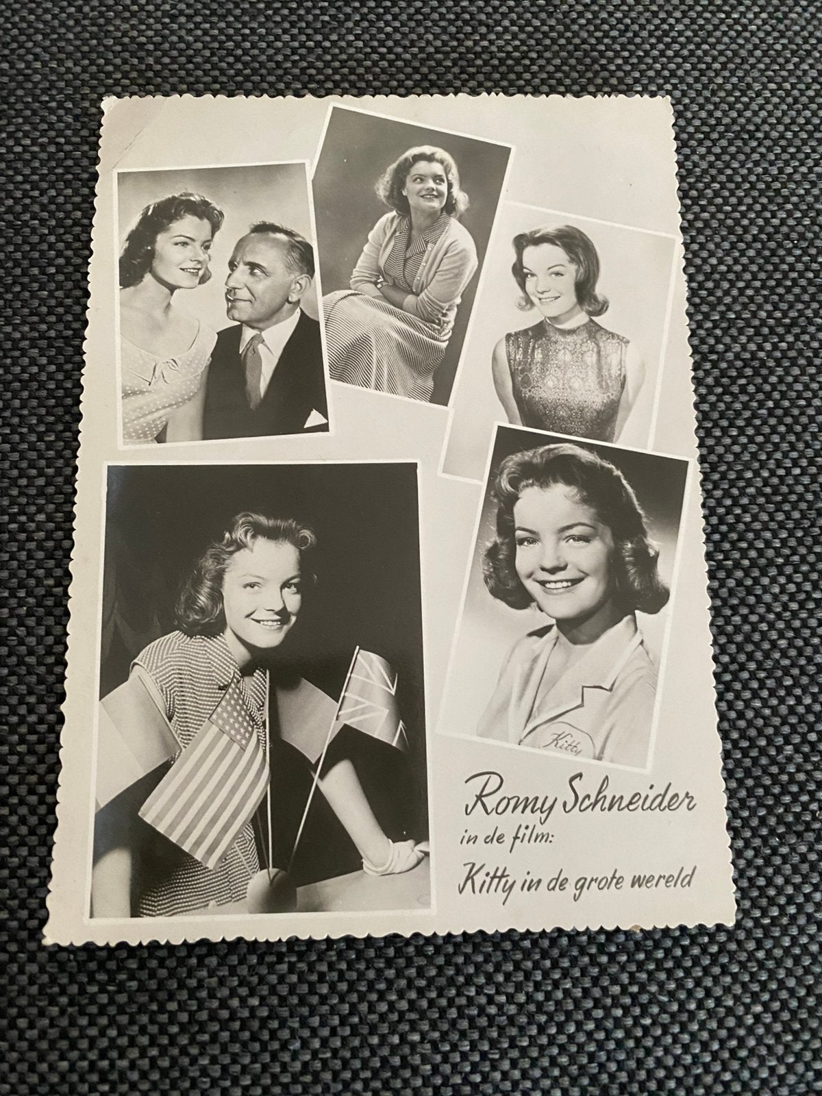 Filmster romy in kitty, Ophalen of Verzenden, Foto of Kaart