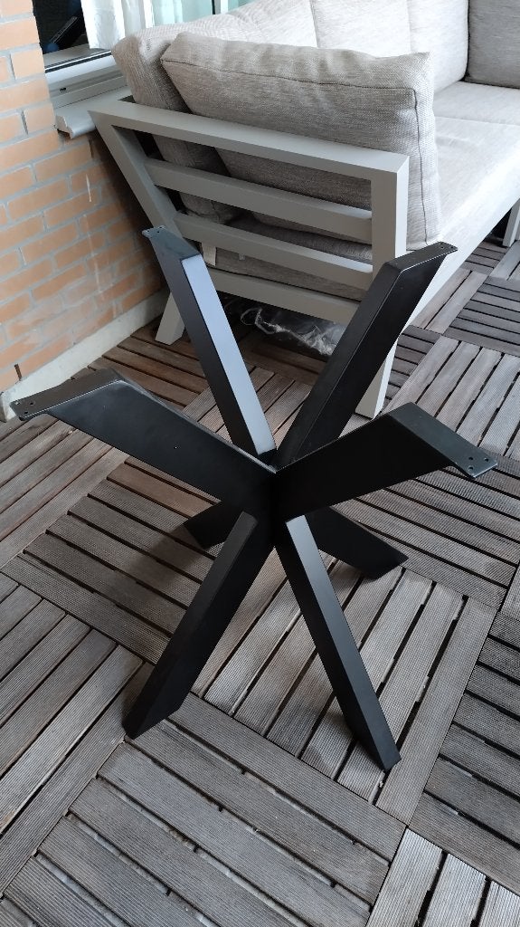 onderstel eettafel, Huis en Inrichting, Ophalen, 100 tot 150 cm, Rond, Zo goed als nieuw