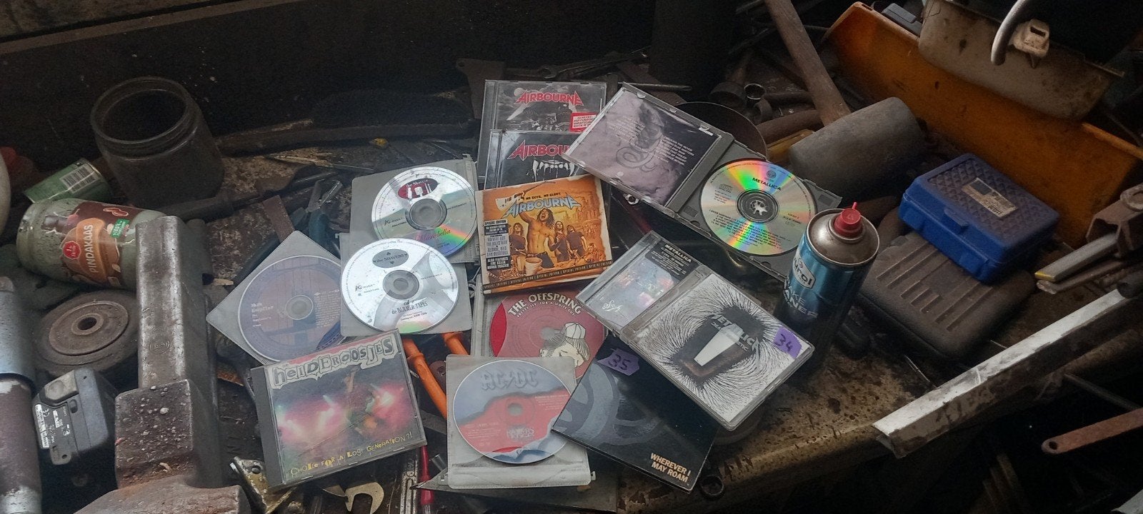 GEZOCHT ROCK CD, Cd's en Dvd's, Ophalen, Gebruikt, Alternative Rock