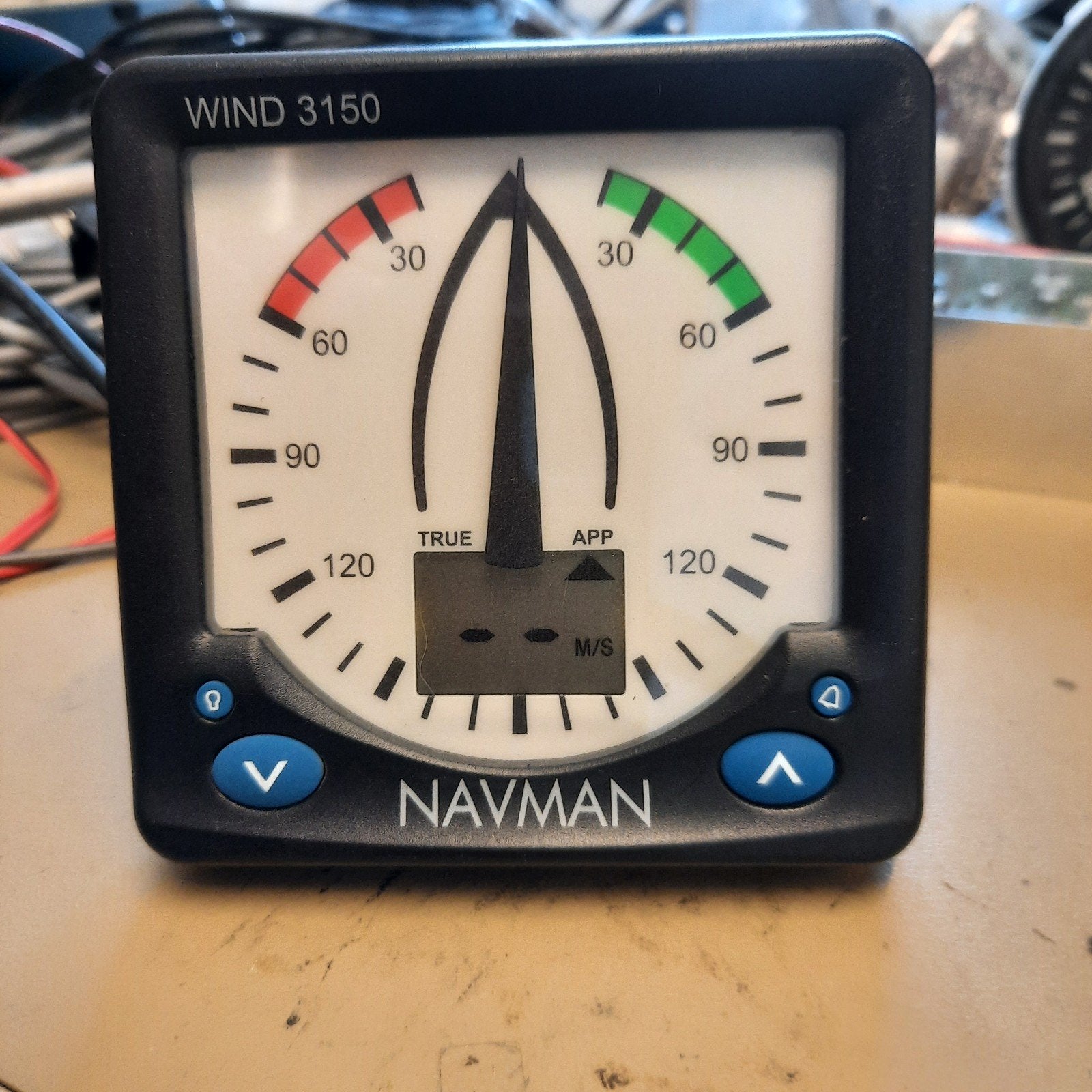 Navman 3150 Windmeter - Nauwkeurige Windinformatie, Watersport en Boten, Gebruikt, Communicatie, Ophalen of Verzenden, Nvt