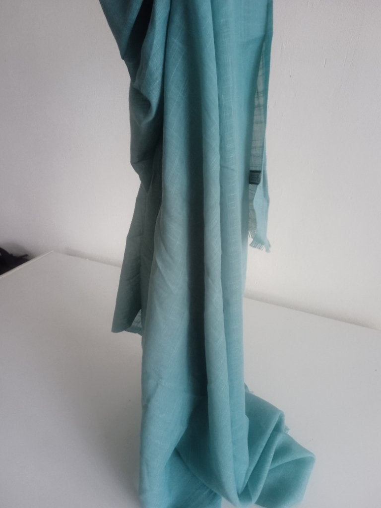 Nieuwe mintblauwe chiffon hijab sjaal, Verzenden, Maat 46/48 (XL) of groter, Nieuw, Gulsoy