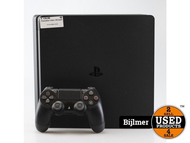 Playstation 4 Slim 1TB Zwart