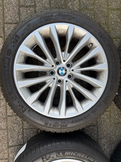 Winterwielen BMW 520, Auto-onderdelen, Ophalen, 18 inch, Gebruikt, Banden en Velgen