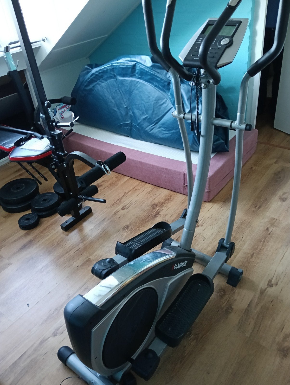 Hammer Crosstrainer - Perfect voor Thuis Workouts, Ophalen, Gebruikt, Crosstrainer, Metaal