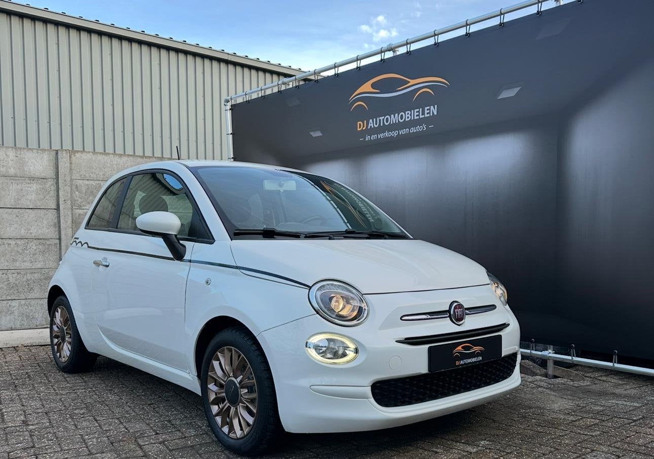 Fiat 500 Twinair Turbo 80pk Dualogic 2016 Wit, 31 €/maand, Wit, Origineel Nederlands, Bedrijf