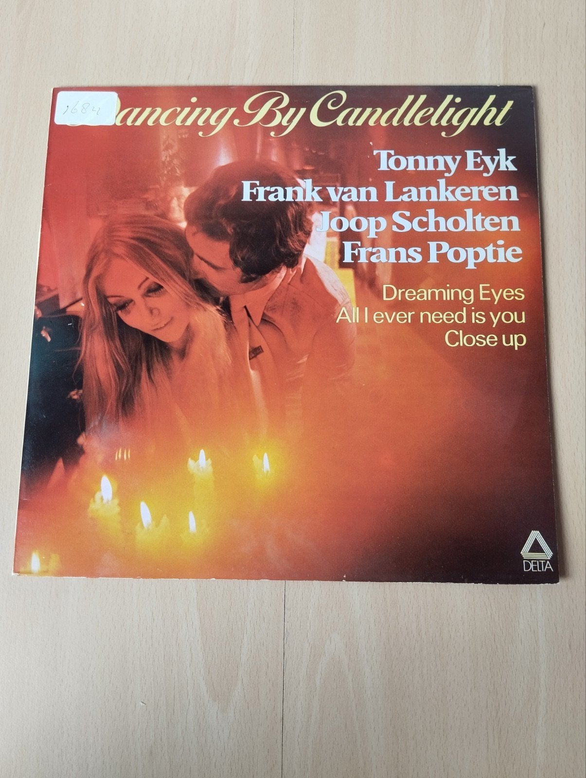 Vinyl LP Dancing By Candlelight - Tonny Eyk e.a. (Delta), Ophalen of Verzenden, Pop, LP