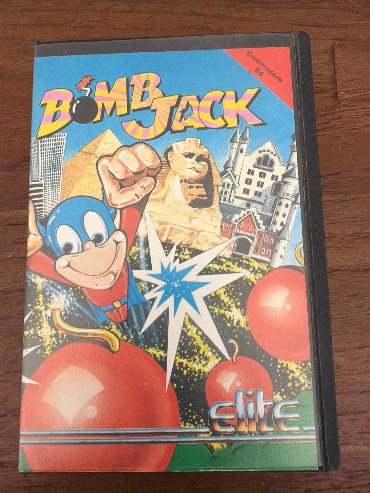 Bomb Jack - Commodore 64/128 (Cassette), Gebruikt, 1 speler, Ophalen of Verzenden, Vanaf 3 jaar