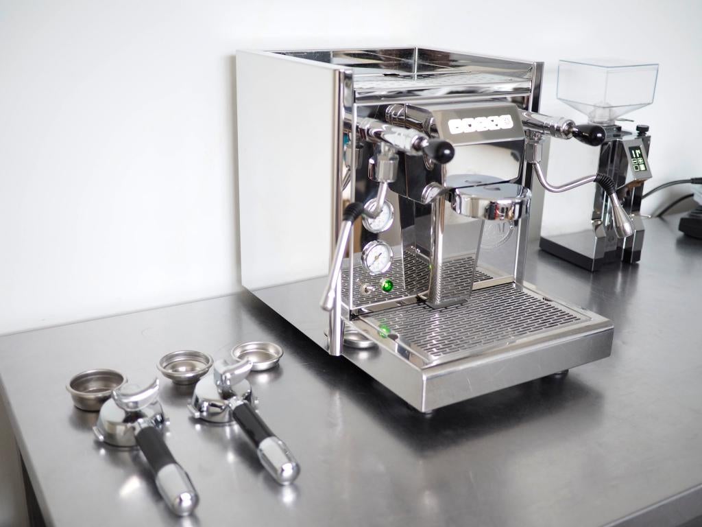 ECM Elektronika Profi rotatiepomp ECM Heidelberg gereviseerd, ECM Espresso Coffee Machines Manufacture GmbH, 10 kopjes of meer