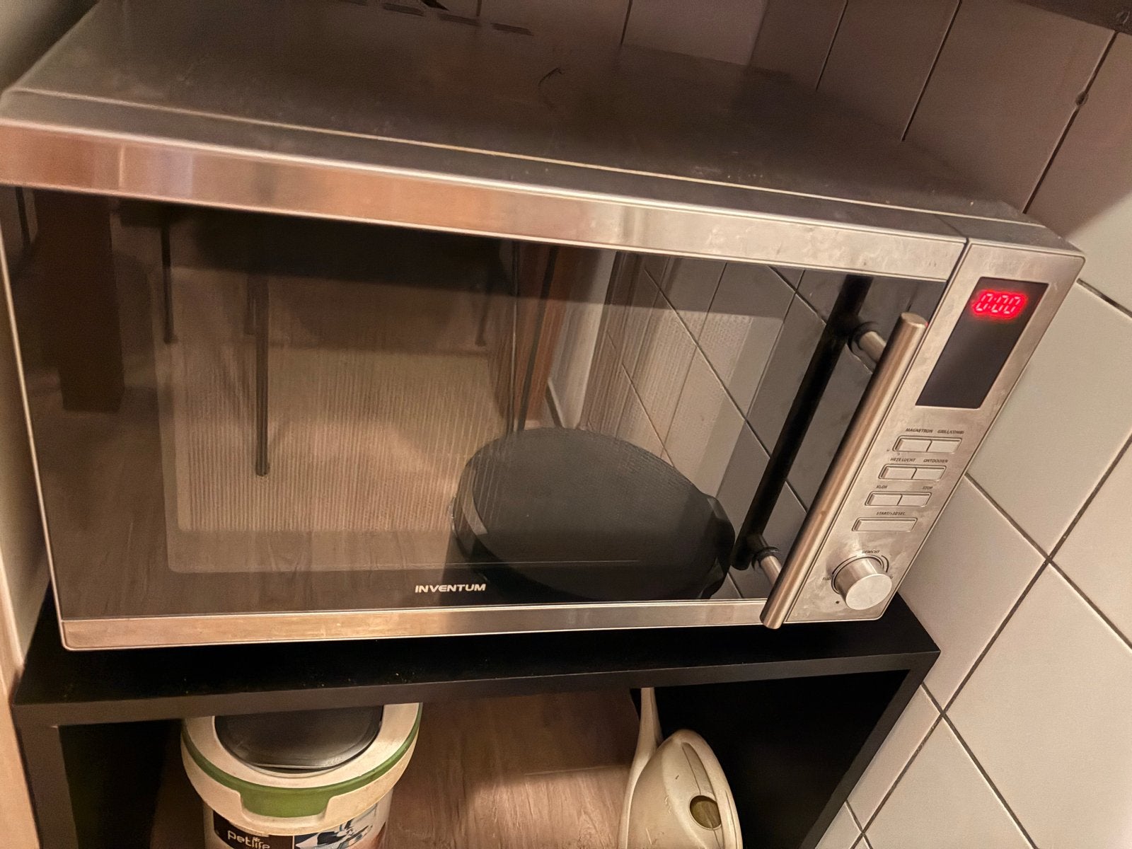 Gratis Inventum Combimagnetron - Functioneel, Witgoed en Apparatuur, Ophalen, Combimagnetron, Gebruikt, Grill