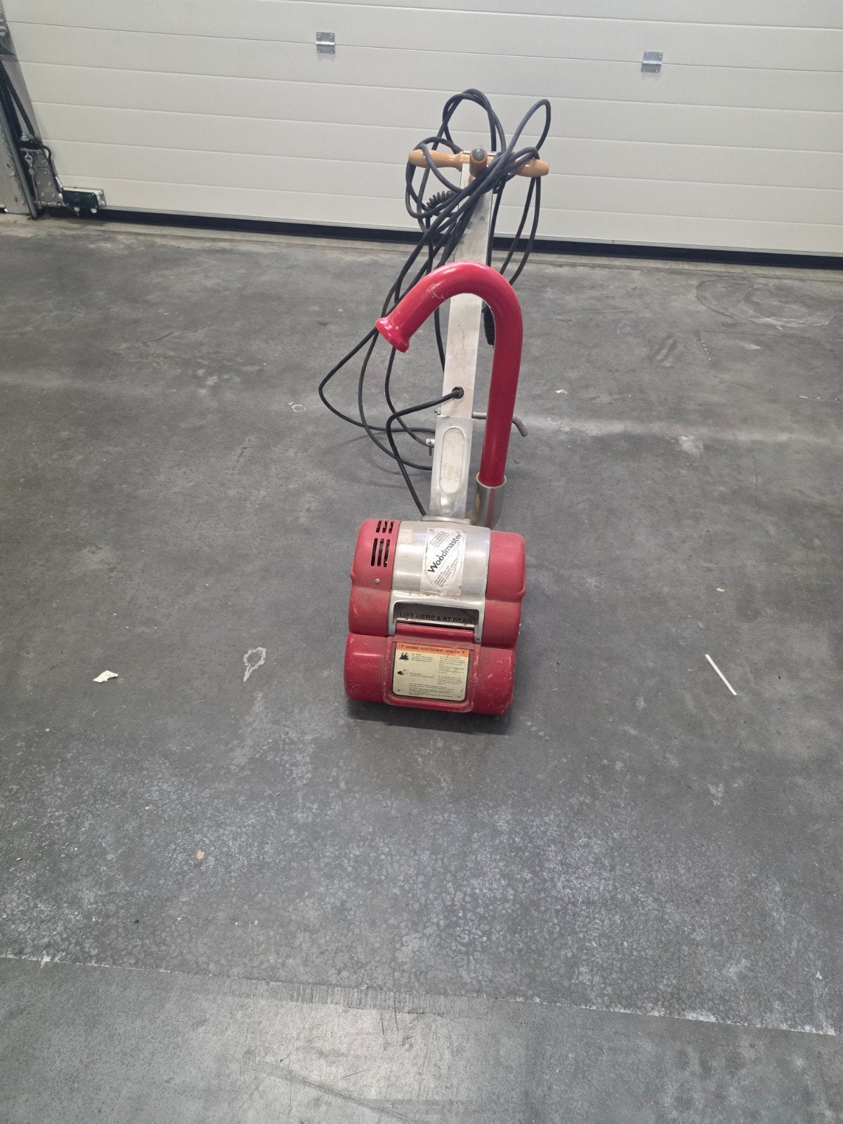 Professionele parketschuurmachine - Woodmaster, Ophalen of Verzenden, Gebruikt, 1200 watt of meer, Bandschuurmachine