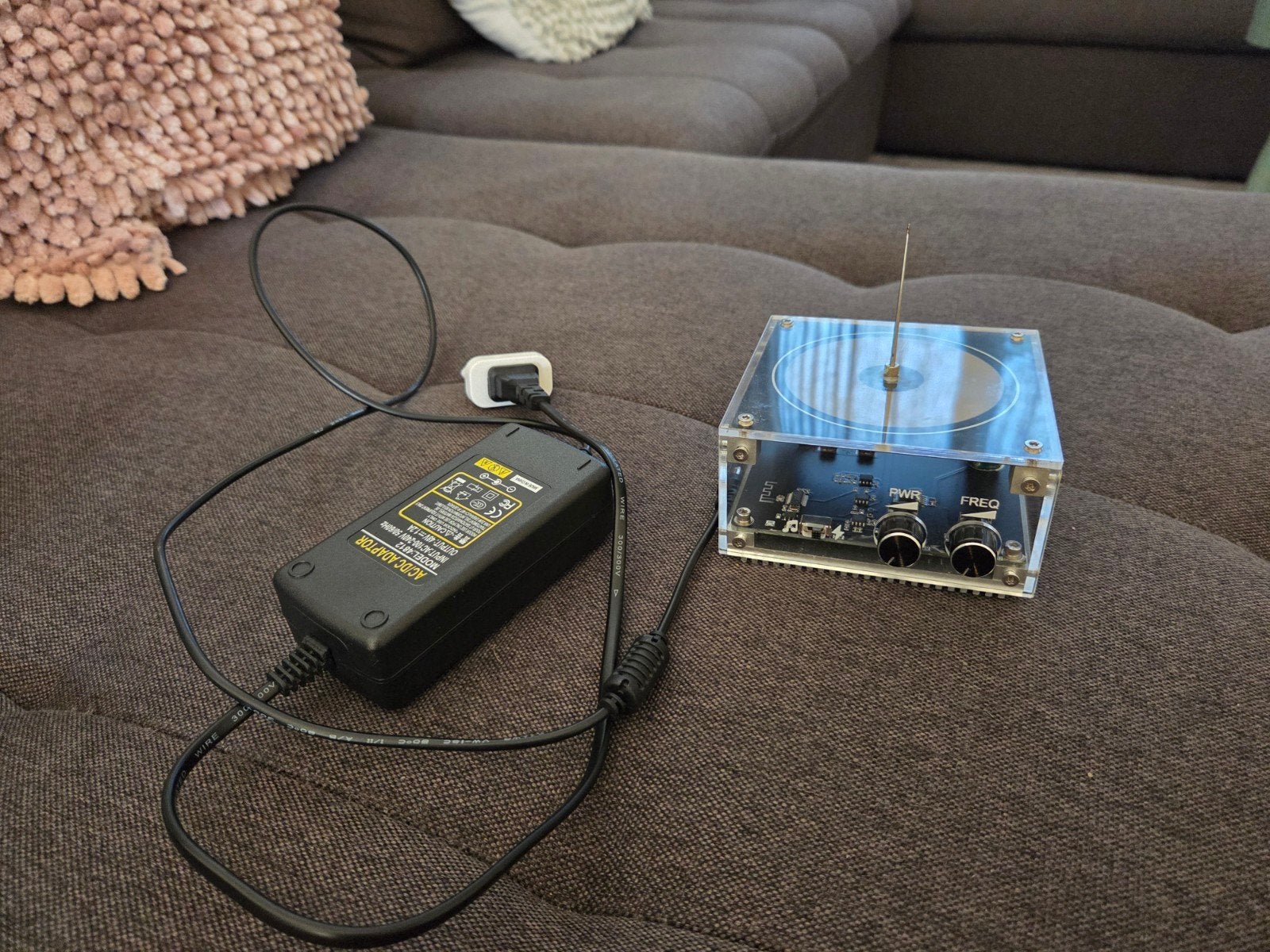 Tesla Coil met speciale kabel, Ophalen of Verzenden, Gebruikt