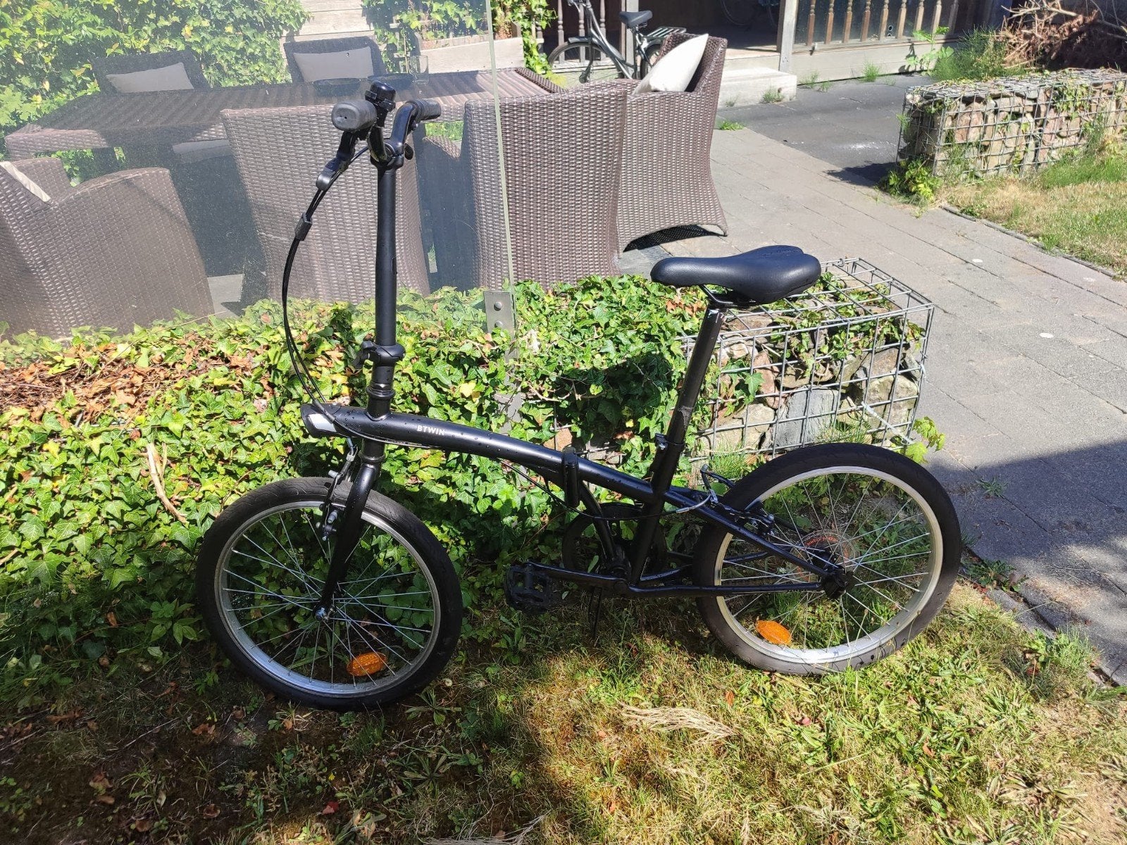 Opvouwbare fiets - Ideaal voor woon-werkverkeer, 20 inch of meer, Gebruikt, Velgrem, Totaal opvouwbaar