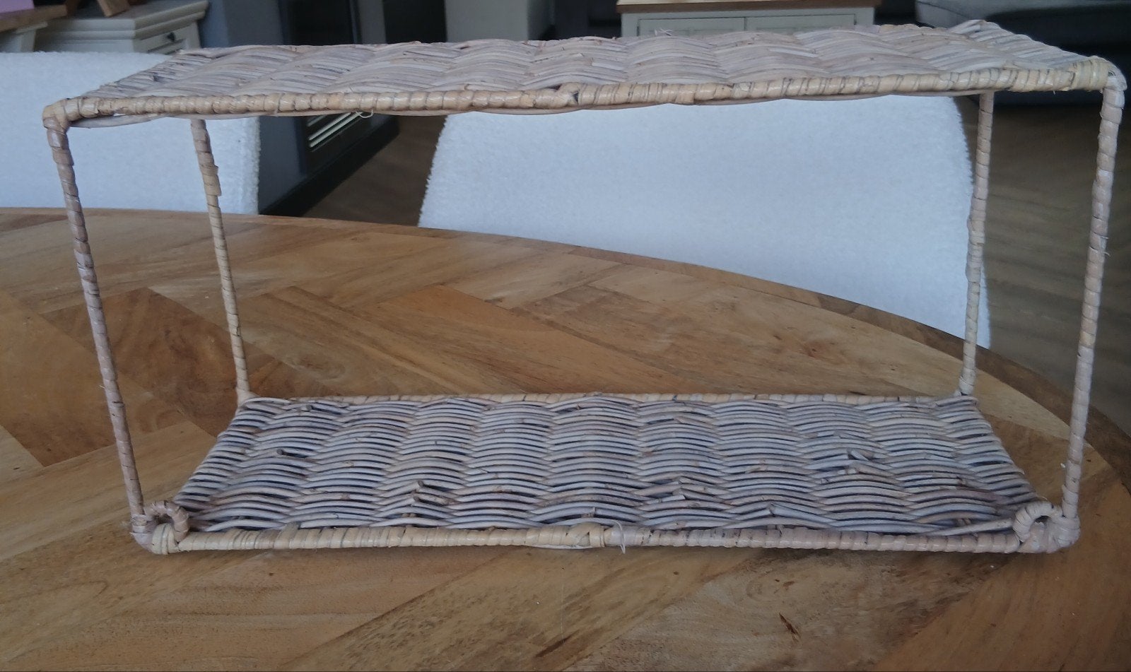 Riviera Maison Rattan display rek plank Koopje, Ophalen of Verzenden, Zo goed als nieuw