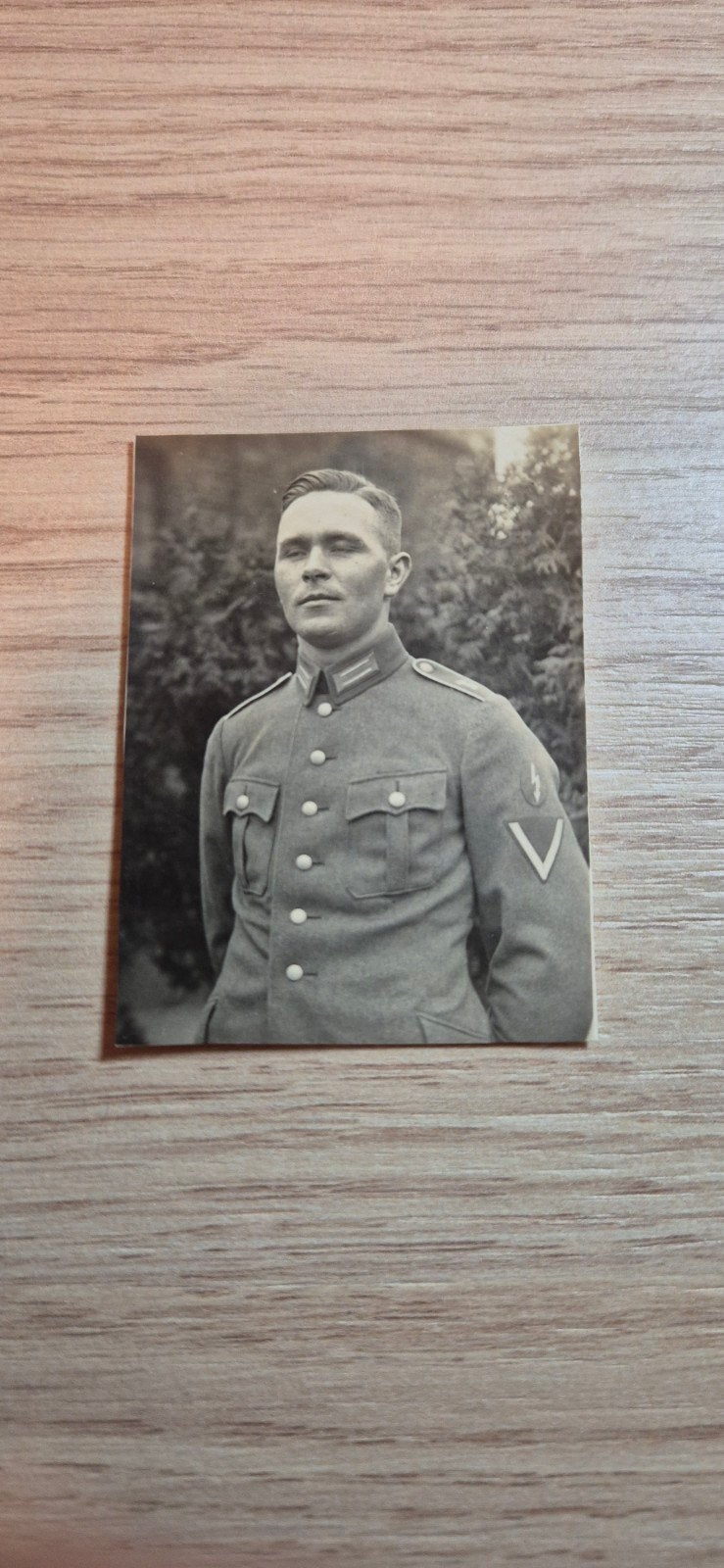 WO2 foto Duitse soldaat Reichswehr uniform Funker, Verzamelen, Militaria | Tweede Wereldoorlog, Ophalen of Verzenden, Duitsland