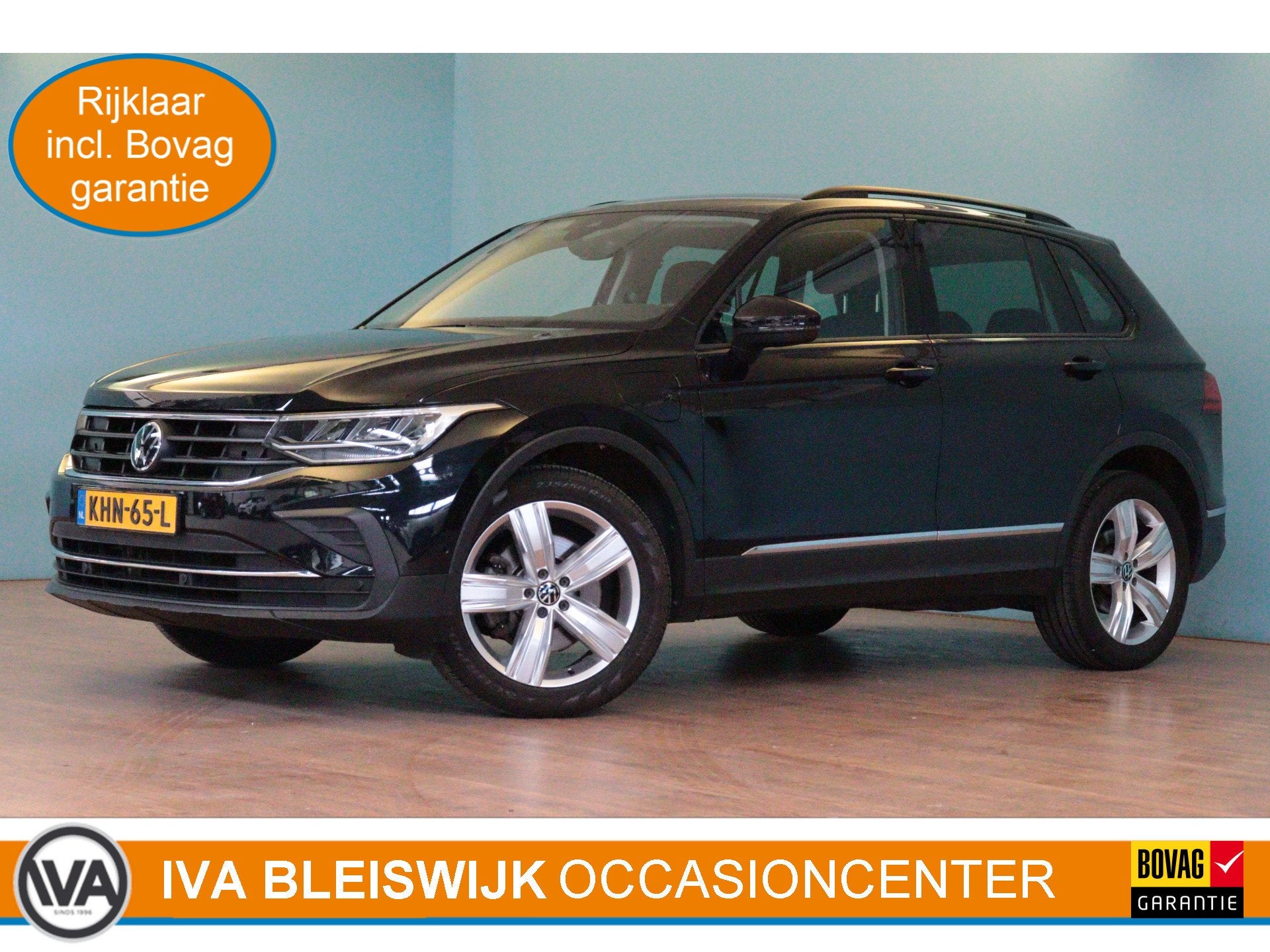 Volkswagen Tiguan 1.4 TSI eHybrid Life Automaat | NAVI | CAM, 1716 kg, Euro 6, 4 cilinders, Zwart