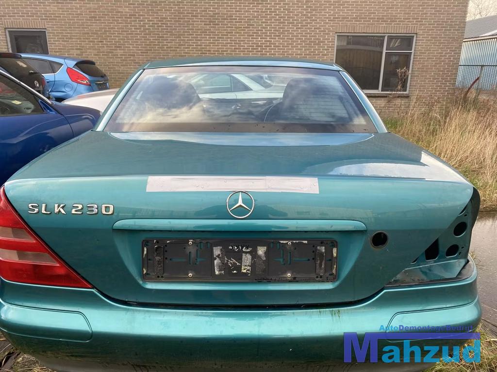 MERCEDES SLK R170 Groen 279 achterklep 1996-2004, Gebruikt, Mercedes-Benz AG, Deur, Mercedes-Benz