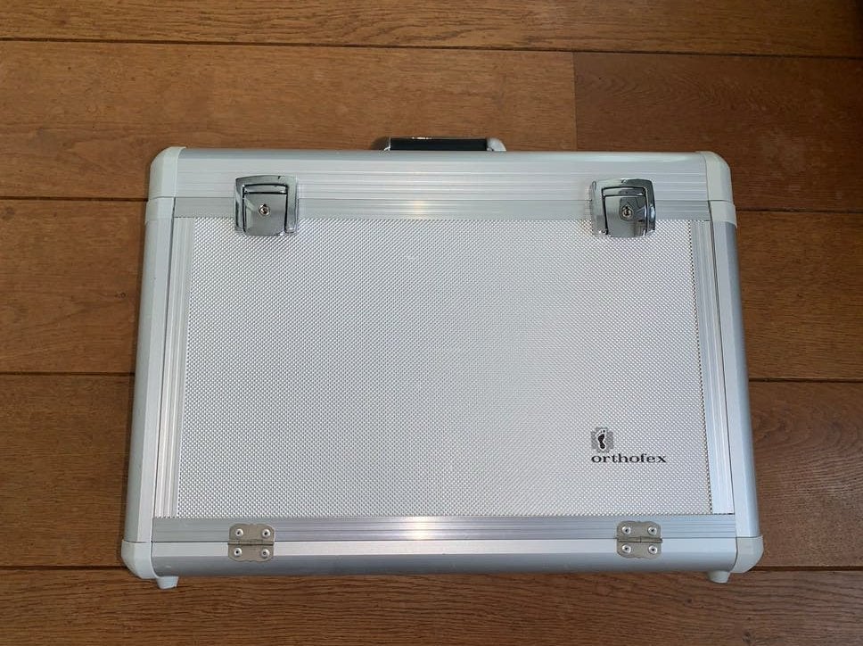 Pedicure Orthofex koffer met slot en sleutels ALS NIEUW, 50 tot 60 cm, Hard kunststof, Slot, Ophalen of Verzenden