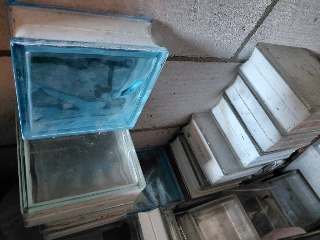 Nieuwe mooie glazen wandblokken, Doe-het-zelf en Verbouw, Metselstenen, Ophalen, Nieuw, Overige typen