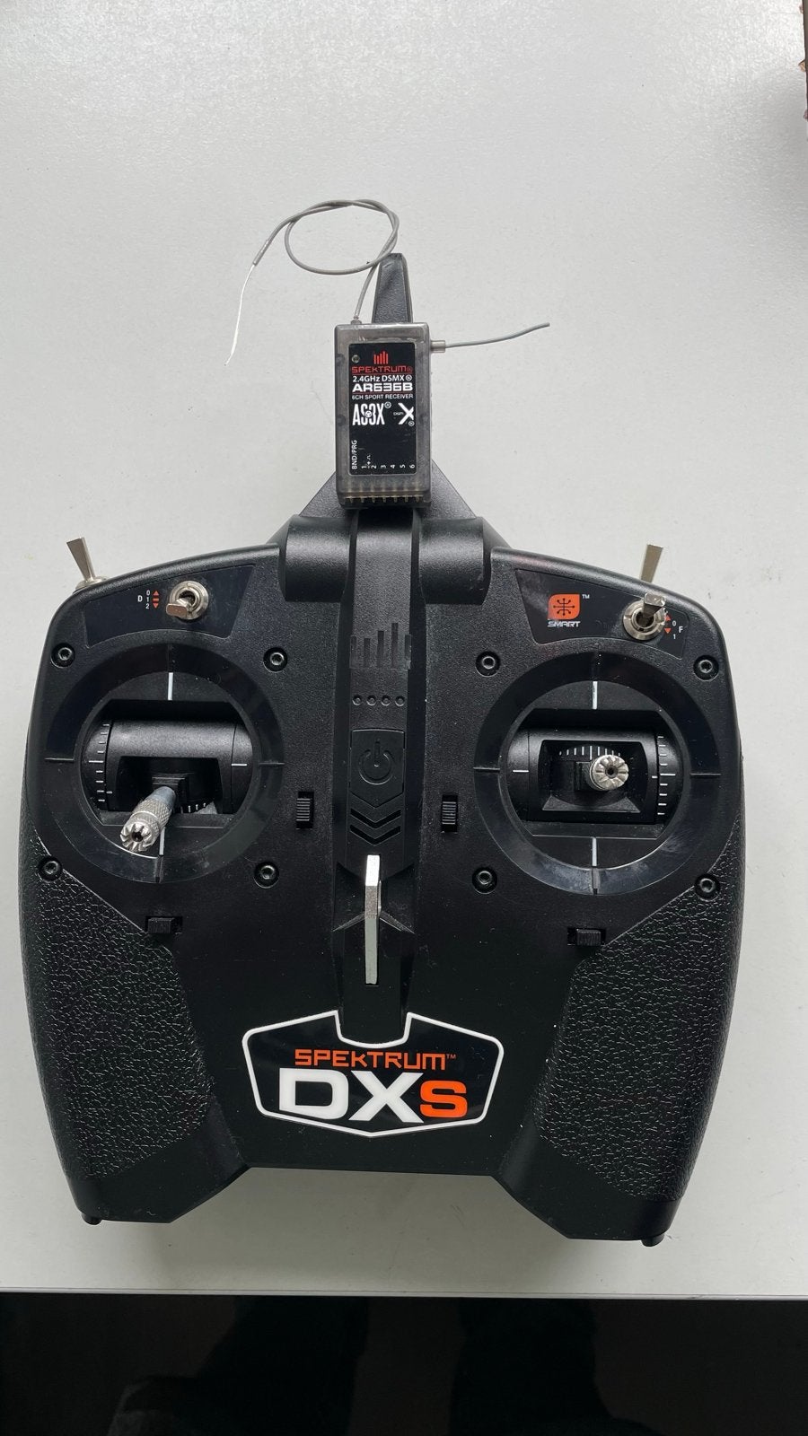 Spektrum DXS zender met AR636B ontvanger, Ophalen, Gebruikt