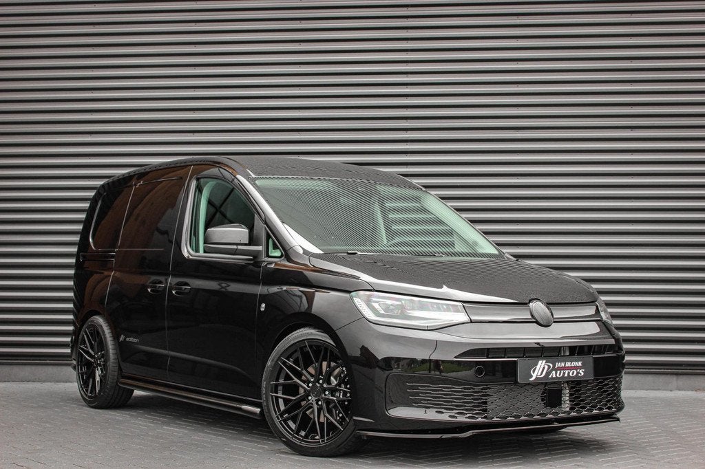Volkswagen Caddy Cargo 2.0 TDI 122PK DSG JB- EDITION / MAXTR, Auto's, Gebruikt, Zwart, 4 cilinders, Volkswagen