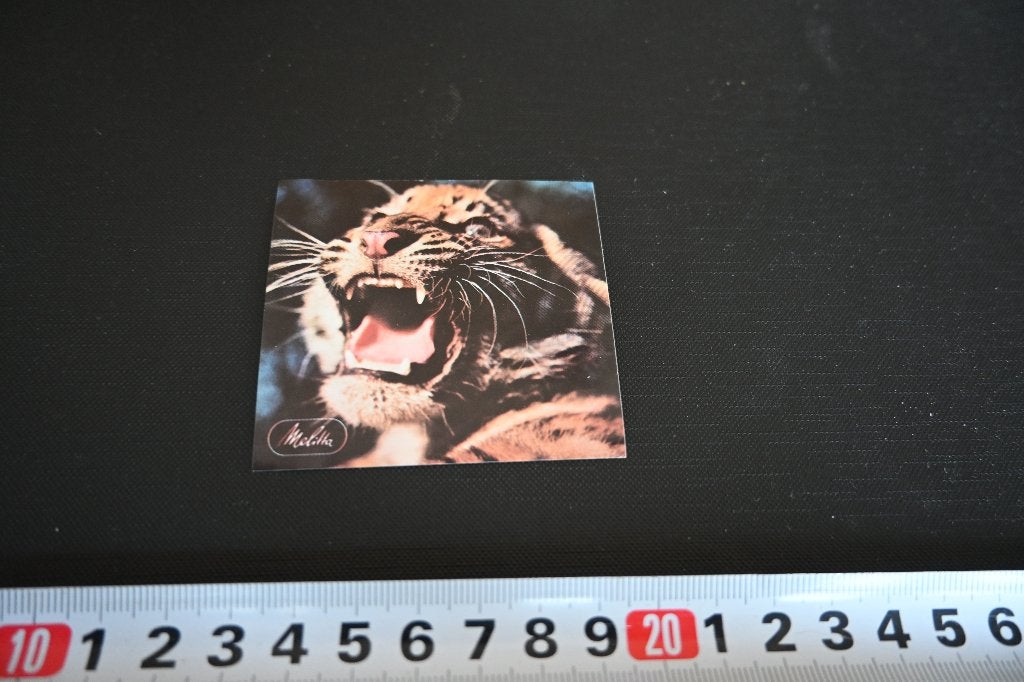 sticker Melitta  Tijger, Verzamelen, Ophalen of Verzenden, Zo goed als nieuw