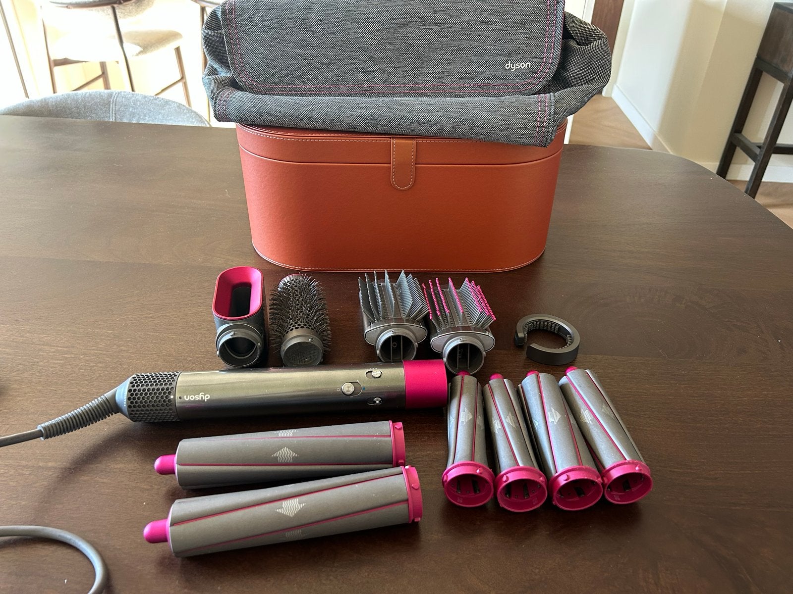 Dyson Airwrap Complete, Ophalen of Verzenden, Gebruikt, Krultang of Stijltang