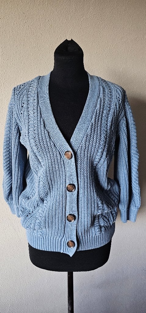 Studio Anneloes vest, maat XS, lichtblauw (10924), Kleding | Dames, Studio Anneloes, Blauw, Ophalen of Verzenden, Zo goed als nieuw