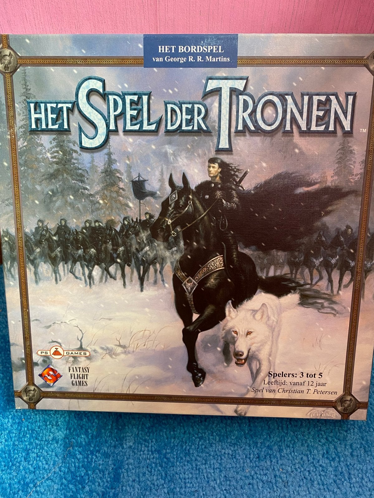 Het Spel der Tronen - Bordspel van George R.R. Martin, Drie of vier spelers, Ophalen of Verzenden, Zo goed als nieuw